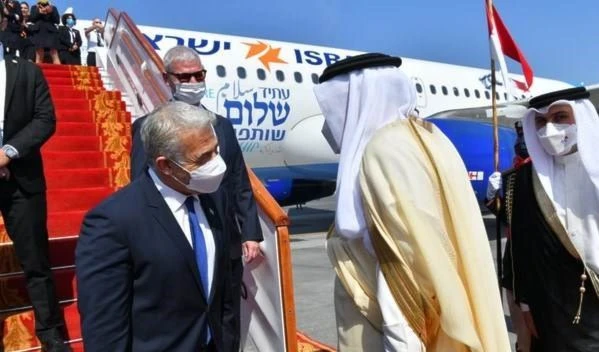 Israeli Foreign Minister Yair Lapid visits Bahrain