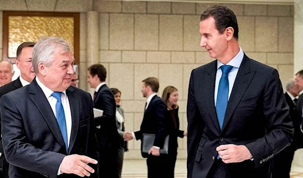 Al-Assad Receives Russian Delegation