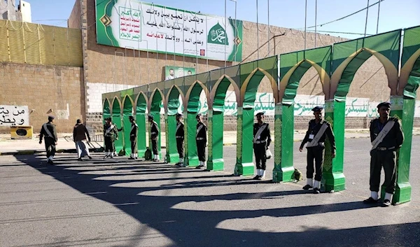 Preparations for the reception of Celebrators in Al-Sabaeen square