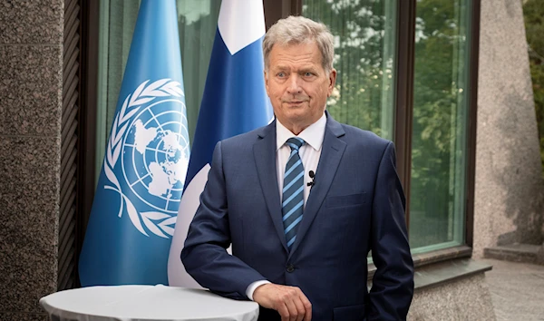 The President of Finland Sauli Niinisto