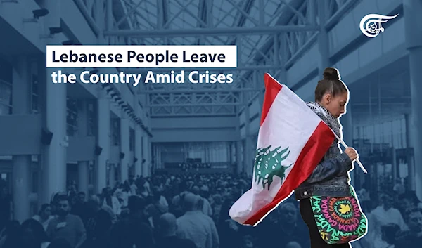 Lebanese People Leave the Country Amid Crises