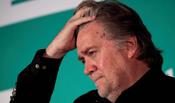 Steve Bannon, former White House chief strategist, attends a discussion on countering violent extremism at the Ronald Reagan Building and International Trade Center on October 23, 2017 in Washington, DC | Getty Images