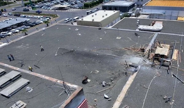 Abha International airport following a drone strike in late August