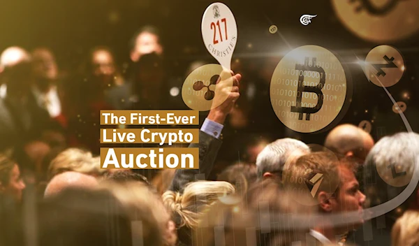 The First-Ever Live Crypto Auction