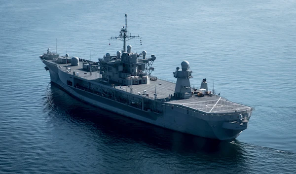 USS Mount Whitney, a Ridge-class amphibious command ship of the United States Navy belonging the 6th fleet