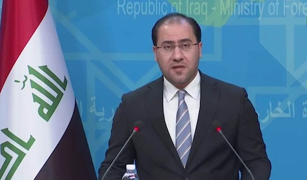 Iraqi Foreign Ministry Spokesperson Ahmed al-Sahhaf