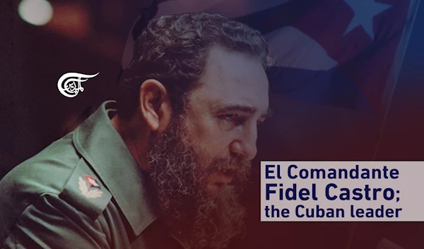 El Comandante Fidel Castro; the Cuban leader