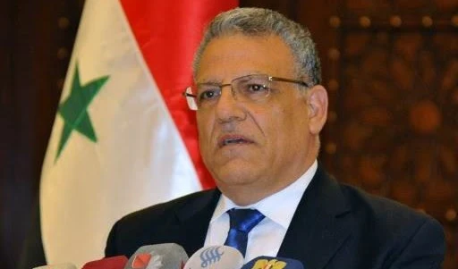 Syrian Minister of Agriculture and Agrarian Reforms  Mohammad Hassan Qatna