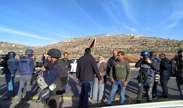 Settlers Attack the al-Lubban al-Sharqiya Village in Nablus