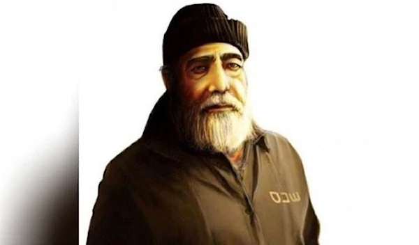 Portrait of elderly prisoner al-Shobaki (Social Media)