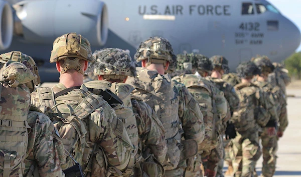 US Air Force troops in Iraq (Credit: AFP)