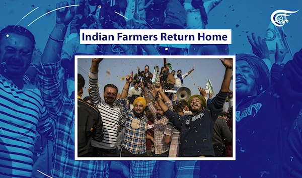 Indian Farmers Return Home After a Year of Protests