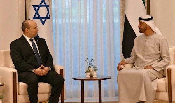 Israeli PM Naftali Bennett meets Crown Prince on his first visit UAE visit.