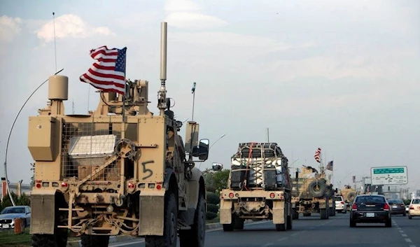 A US occupation convoy on Syrian soil (Archive)