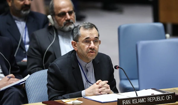 Iran's Ambassador to the United Nations Majid Takht Ravanchi in New York, US on 26 June 2019 (Anadolu Agency)