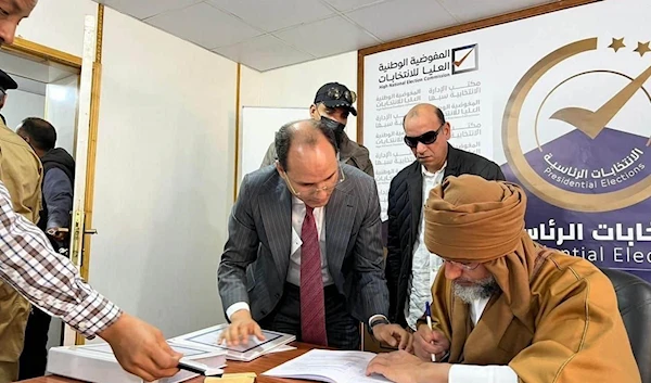 Late Muammar Gaddafi's son, Seif Al-Islam, is running for the 2021 Libyan presidential elections.