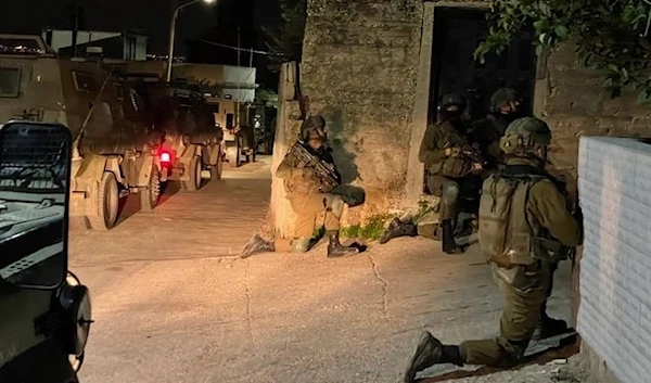 Occupation forces storming Silat al-Harithiya in the West Bank