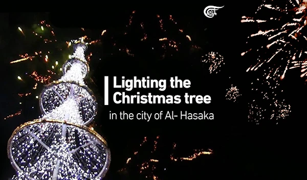 Syria: Lighting the Christmas Tree in the City of Al-Hasakah