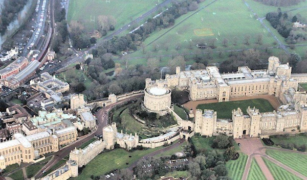 Scotland Yard is investigating the video's contents, after the man was arrested at Windsor Castle