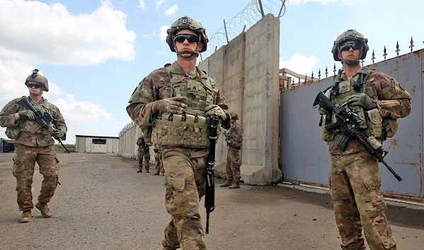 US soldiers at an air base northwest of Kirkuk, northern Iraq (archive photo).