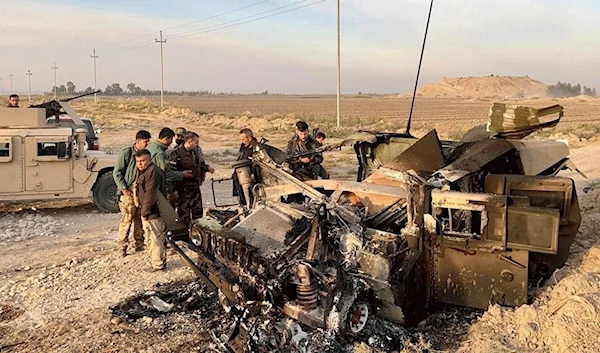 The site of the attack on the Peshmerga forces by ISIS - 27 November 2021 (Archive)