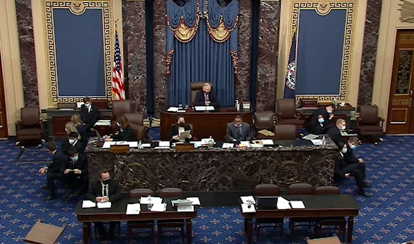 Thursday's senate session on raising the US debt ceiling