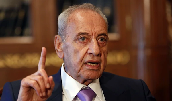 Berri: In the name of the Lebanese people, I have moved and I am moving.. It is my right to try.