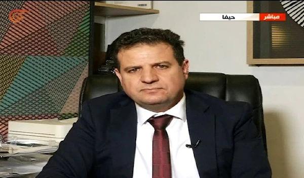 The head of the Joint List Ayman Odeh