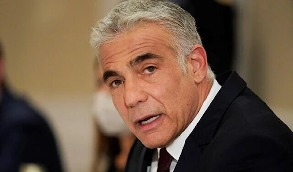 Israeli Foreign Minister Yair Lapid