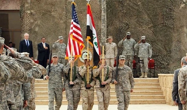 US military parade in Iraq (archive).