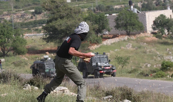 More than 320 Palestinians were hurt in confrontations with Israeli occupation forces