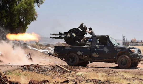 Syrian Army Targets Armed Groups in "Daraa al-Balad"