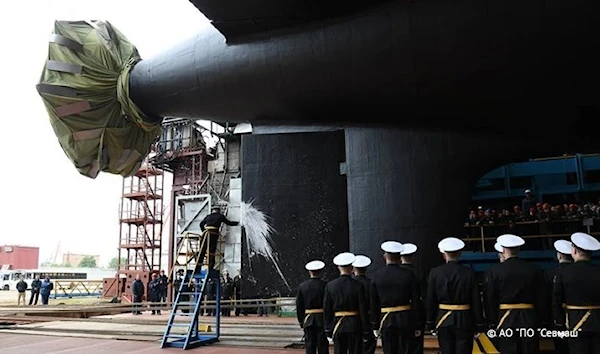 Russian "Krasnoyarsk" submarine is launched.