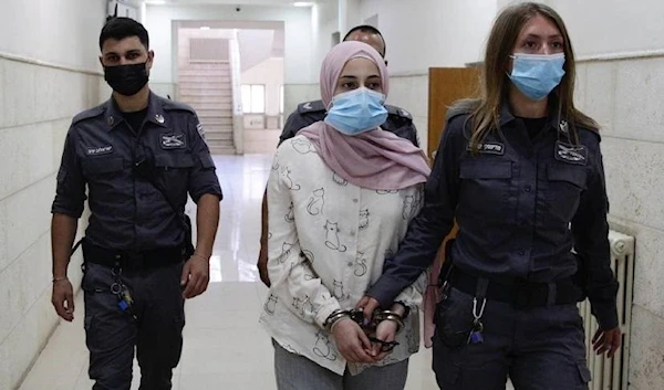 The Israeli court condemned Palestinian Yasmin Jaber for 2 and half years.