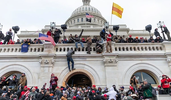 Protesters storm U.S Capitol on January 6 - A.P