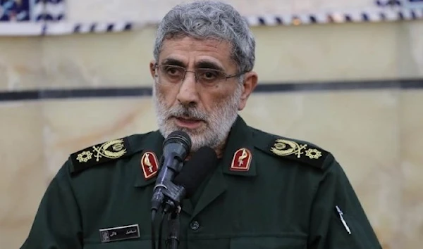 IRGC's Quds Force Leader Esmail Qaani