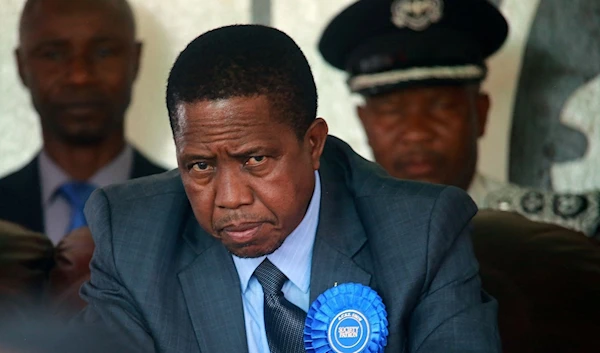 Zambia's President Edgar Lungu