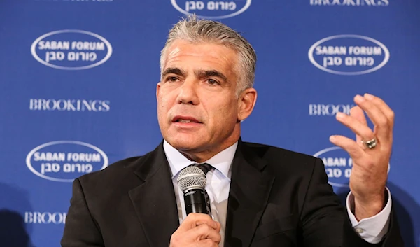 Israeli Foreign Minister Yair Lapid