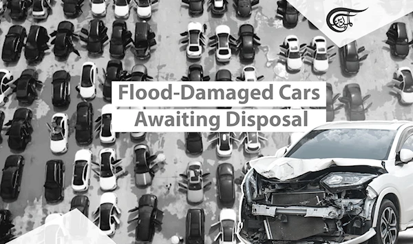 China: Flood-Damaged Cars Awaiting Disposal