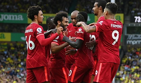 Liverpool scores a hat-trick against Norwich City in the Premier League