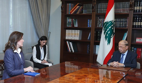 US Ambassador to Aoun: We will help Lebanon import electricity from Jordan