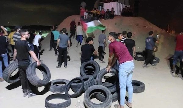 Night Confusion activity, east of Jabalia, in the Gaza strip