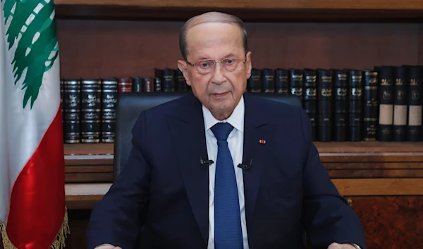 President Aoun addresses the Lebanese on the eve of the first anniversary for the Beirut Port explosion.