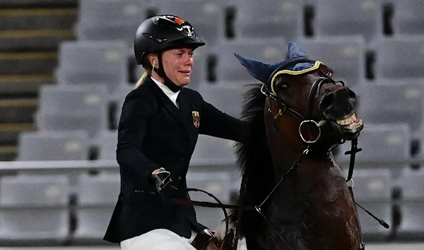 Olympic Competitor Cries During Contest After Horse Would Not Jump