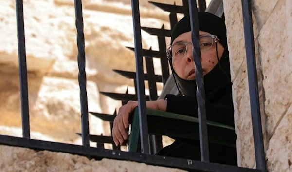 A nun at St. Takla Monastery, in Maaloula, north of Damascus