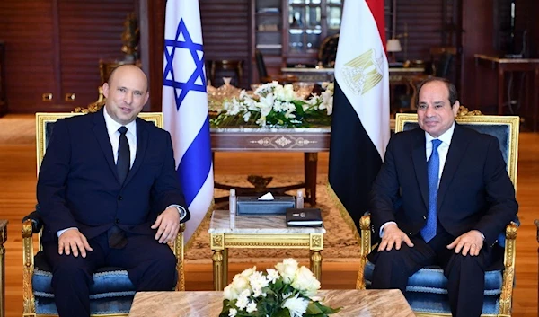 Egyptian President meets Israeli PM in Sharm El-Sheikh