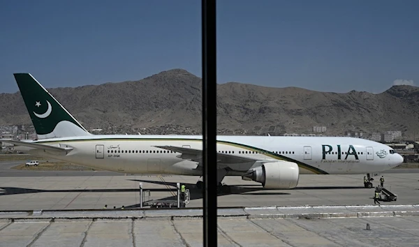 PIA lands at Kabul Airport