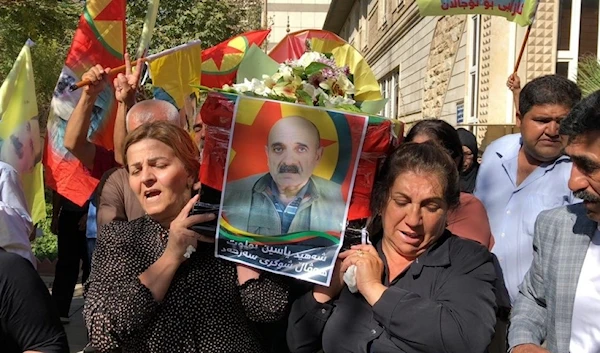 Funeral procession of the PKK's Shoukry Sarhad