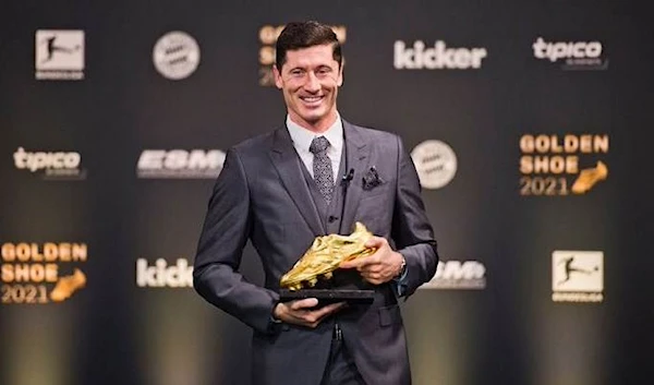 Lewandowski Receives the Golden Shoe