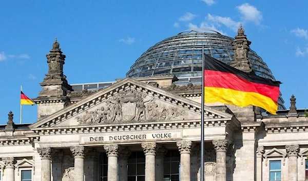 the Reichstag Building in Berlin.